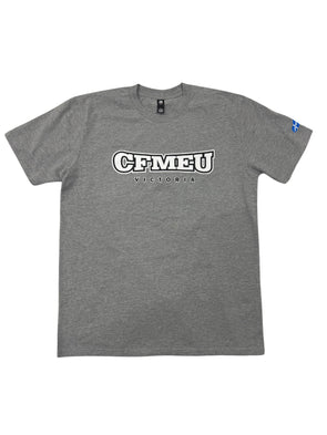 100% Union EST 1992 Grey Tee