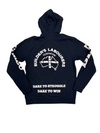 BLF FULL ZIP HOOD - Dark Navy