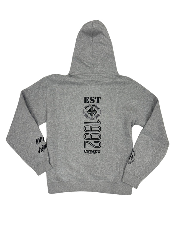 GREY CFMEU EST 1992 Hoodie