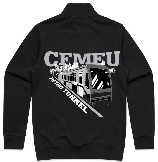 Pre Order - Metro Tunnel 1/4 Zip (Please Read Description Before Ordering)