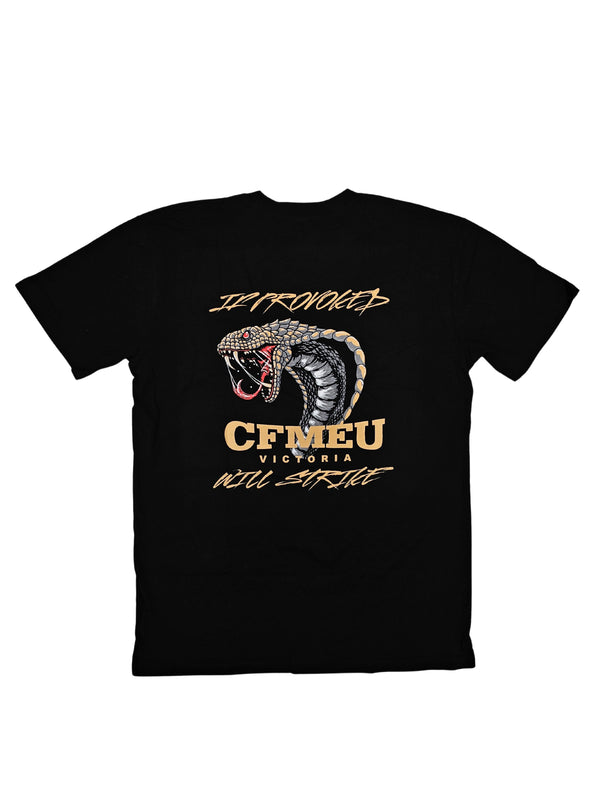 IPWS Cobra Tee - Black/Gold (AS Colour)