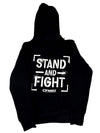 Stand & Fight 2024 Hoodie - Black - NoWear Supply