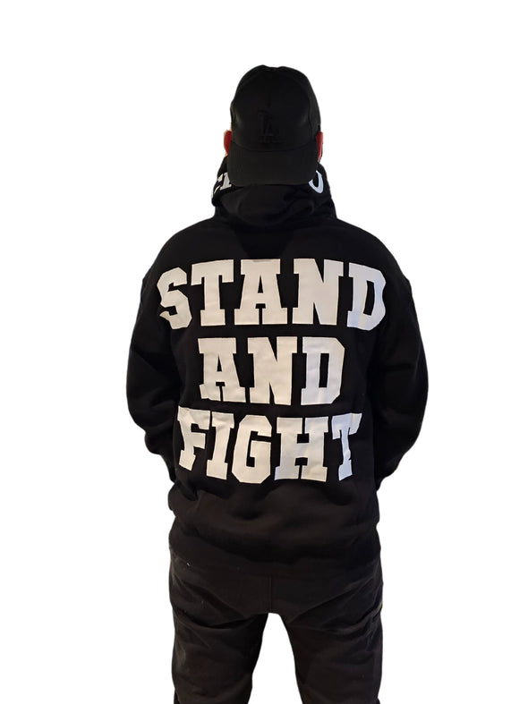 Stand & Fight Hoodie - Black (Geedup Supply)