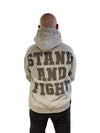 Stand & Fight Hoodie - Grey (Geedup Supply)