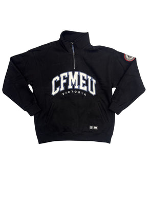 CFMEU Blue Logo 1/4 Zip - NoWear Supply