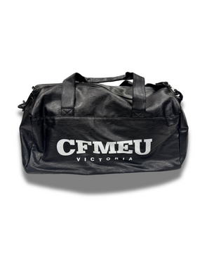 CFMEU PU Leather Duffle Bag