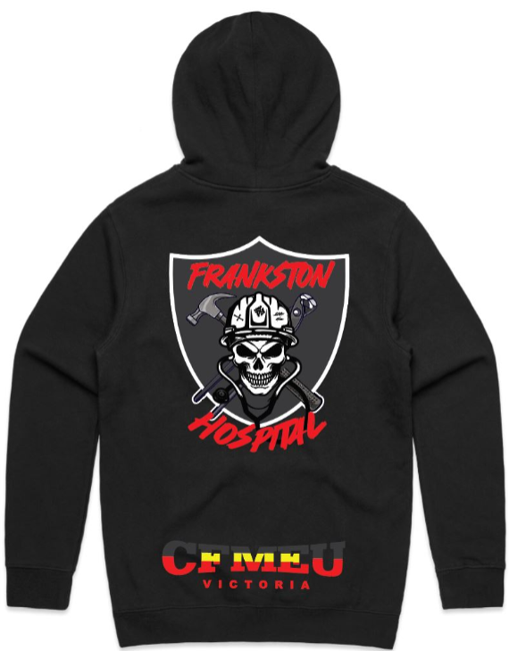Pre Order - Frankston Hospital Hoodie (Round 2) (Read Description Before Ordering)