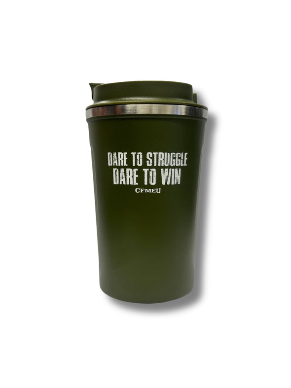 CFMEU Dare To Struggle Travel Mug - NoWear Supply