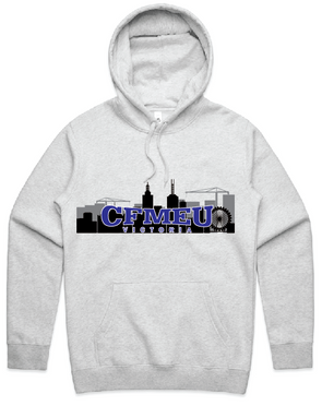 Pre Order - Painters & Decorators Hoodie White Marle (Read Description Before Ordering)