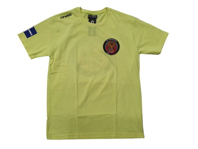 If Provoked Will Strike Tee - HV Yellow