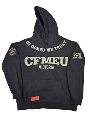 God Forgives CFMEU Doesn't Hoodie (NoWear Supply)