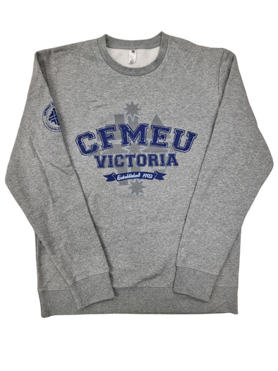 Varsity Crew Neck - Grey