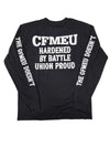 Hardened By Battle LS Tee - Black (Geedup Supply)